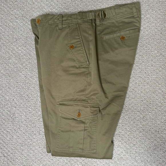 Brooks Brothers Washed Cotton Stretch Cargo Pants - Picture 8 of 10